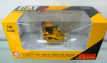 

1/87 Die Casting Master Caterpillar Engineering Vehicle Model D5M Bulldozer Toy Car HO Proportional Simulation Car Collectibles