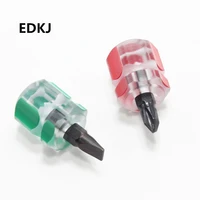 1 pcs screwdriver kit set small portable radish head screw driver transparent handle repair hand tools for car repair
