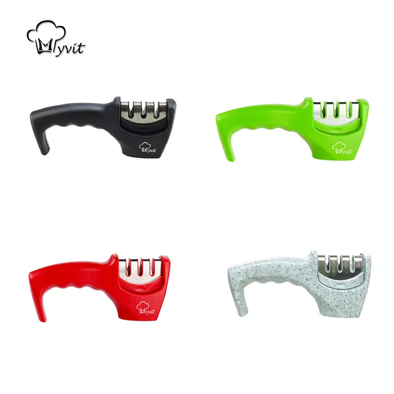 

Professional Kitchen Sharpening Stone Three-Stage Kitchen Knife Sharpener Knife Sharpener Diamond Sharpener