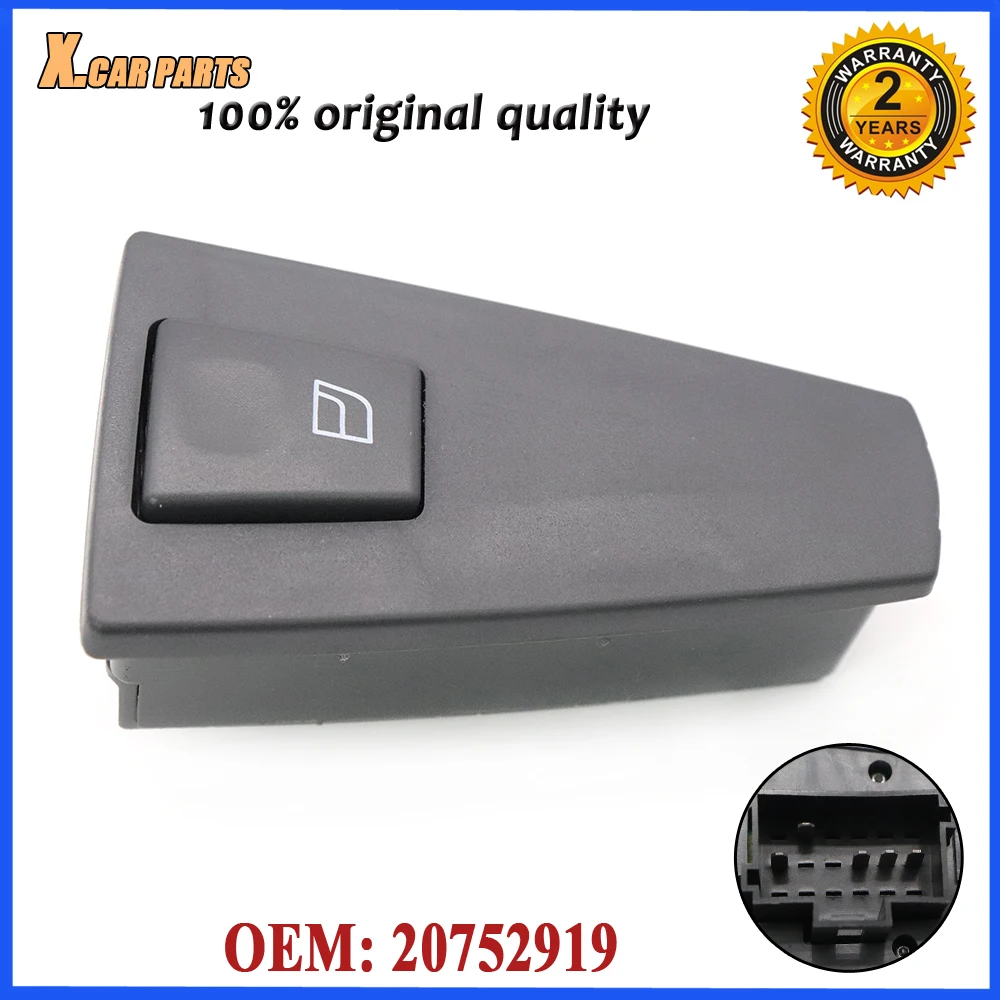 Кнопка управления выключателем питания на окно автомобиля правая подходит для