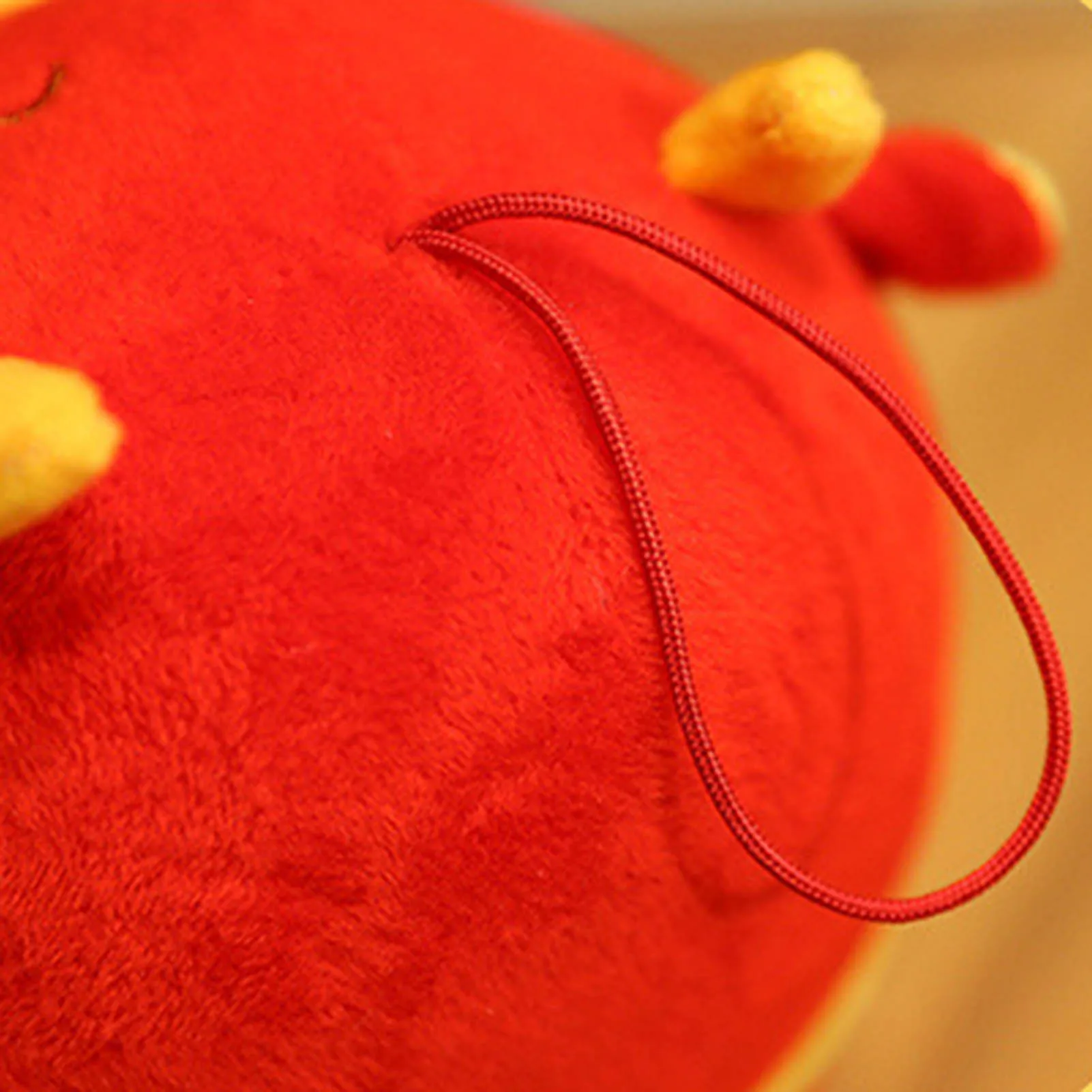 

2021 Tang Suit Calf Mascot Cow Plush Doll Soft Toy New Year Party Decor Gift Kids Educational Toys for Children Gifts