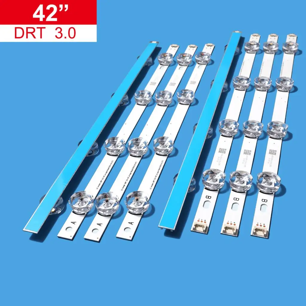 

8pcs x LED Backlight Lamp Lens strip for LIG 42LY320C LC420DUE INNOTEK DRT 3.0 42 inch TV 42LB5610 42GB6310 LCD Monitor