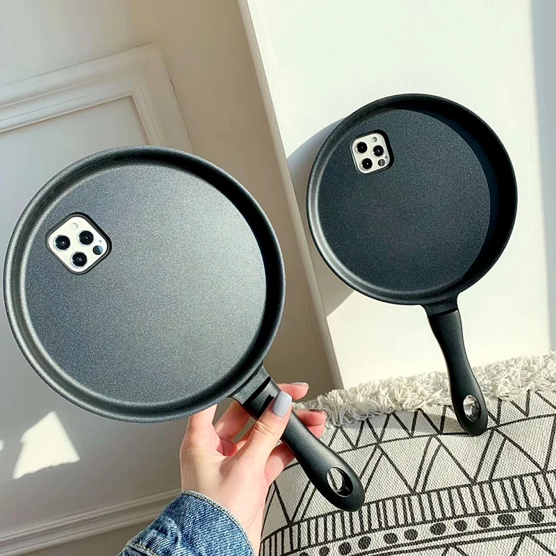

Suitable for IPhone 12pro Max 13 XS Max XR 7 8plus case, kitchen anti stick plate, pancake pan, soft cover