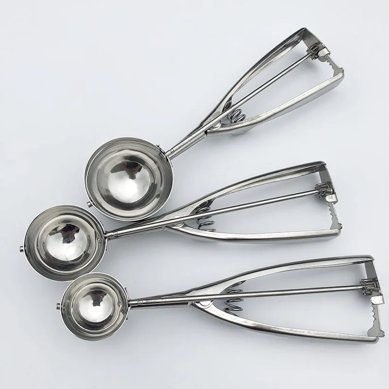 

Color Box Ice Cream Spoon Three Piece Set Stainless Steel Ice Cream Spoon Ice Cream Spoon Fruit Digging Spoon coffee spoons