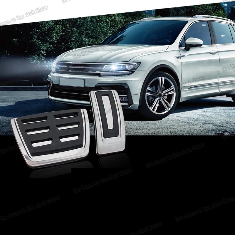 Lsrtw2017. Автомобильная педаль акселератора из нержавеющей стали для Volkswagen Tiguan Touran