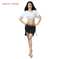 new arrival belly dance clothes short sleeves topskirt 2pcs belly dance suit for women belly dance set girls dance clothing