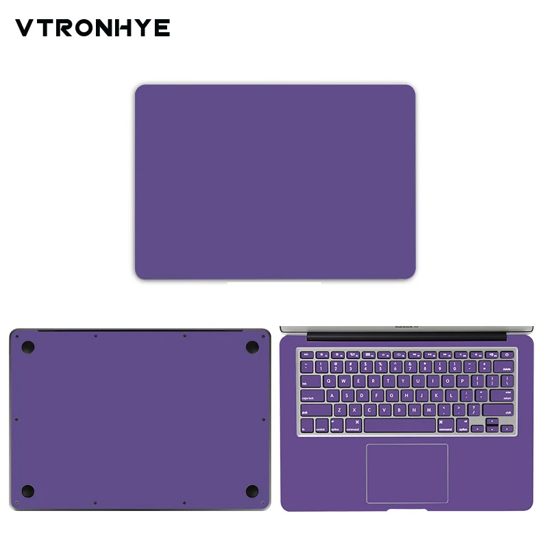 Наклейки для ноутбука Macbook Air 13 3 A1932 Pro 15 Touch Bar Полный комплект стикер компьютера 11