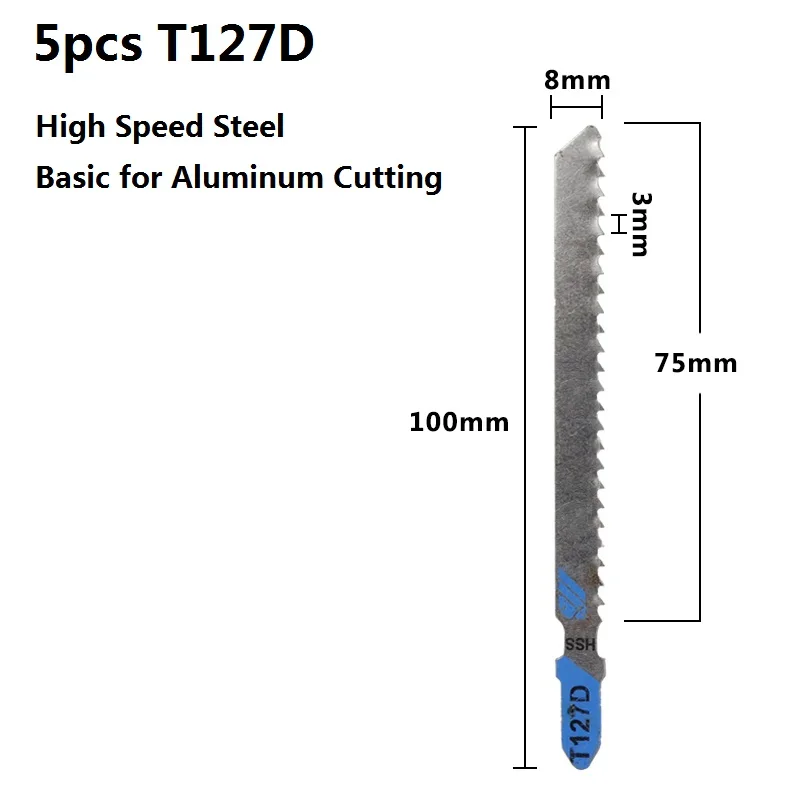 XCAN 5 шт. T111C T118A T127D T144D T244D T318A T344D лобзик из высокоуглеродистой стали для дерева/резки металла т хвостовик пилы