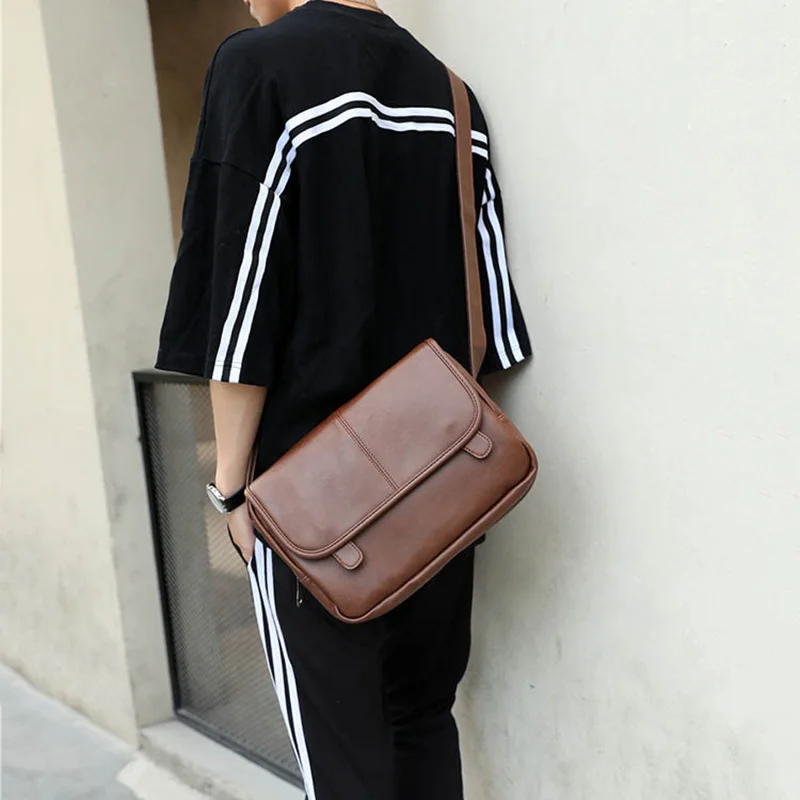 Новый модный портфель для мужчин сумка-мессенджер деловая сумка через плечо