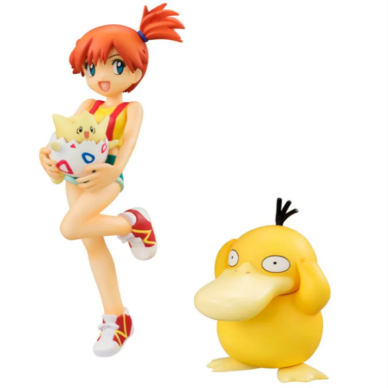 

BANDAI MegaHouse GEM Pokemon Misty Togepi Psyduck Anime Figure