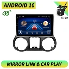 Автомагнитола 2 Din, GPS-навигатор, Bt-плеер, 9-дюймовый экран для Jeep Grand Cherokee Srt8 WK2 2008-2013, Android 10, стереомагнитола