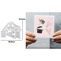 cooking supplies pot knife lobster cutting board metal cutting dies for new diy scrapbooking album new craft embossing cards 202