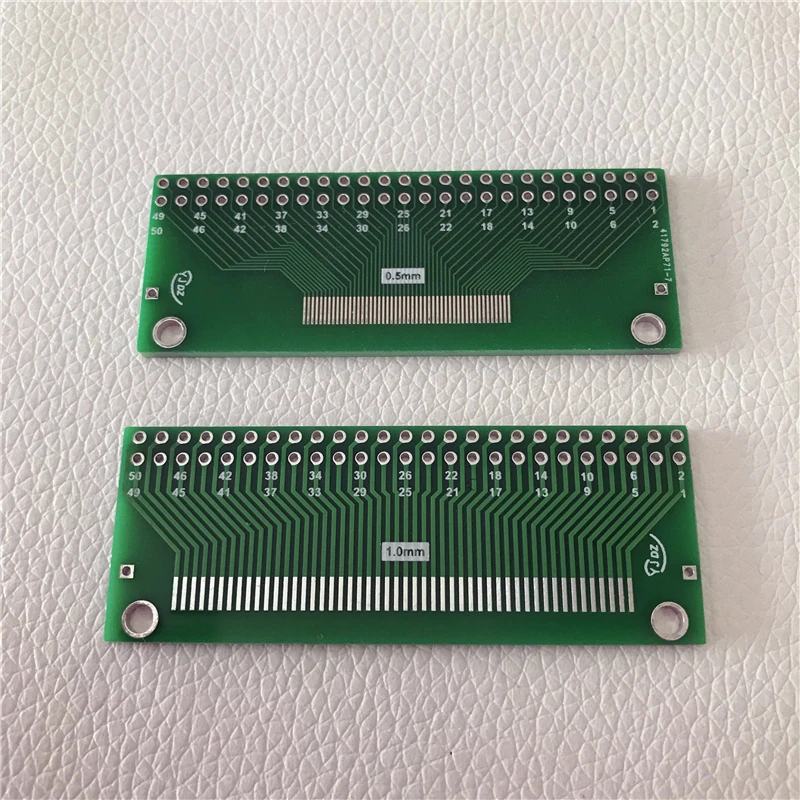 FPC для DIP 50Pin плата адаптера 1 мм 0 5 FFC до 2 54 TFT LCD держатель карты | Компьютеры и офис