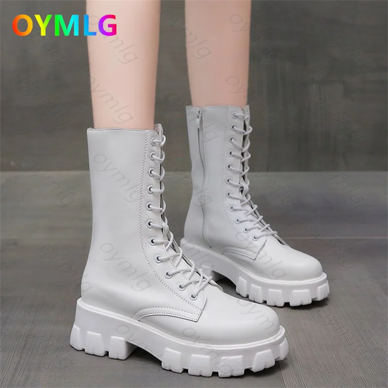 Новинка Сезон Зима Женские повседневные ботинки Модные теплые Одежда высшего