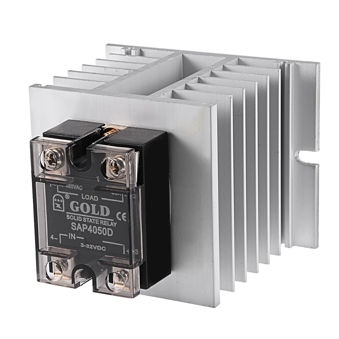 Однофазный твердотельный релейный модуль постоянного тока в переменный ток uxcell