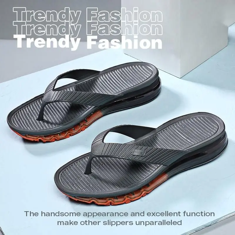 Шлепанцы мужские с воздушной подушкой пляжные сандалии дизайнерские