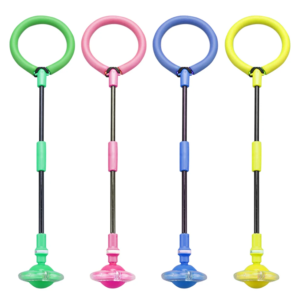 

Portable Glowing Folding Jumping Rope Ball Kids One Foot Skip Ball Adult Fitness Toy Adult Fitness Training Equipment