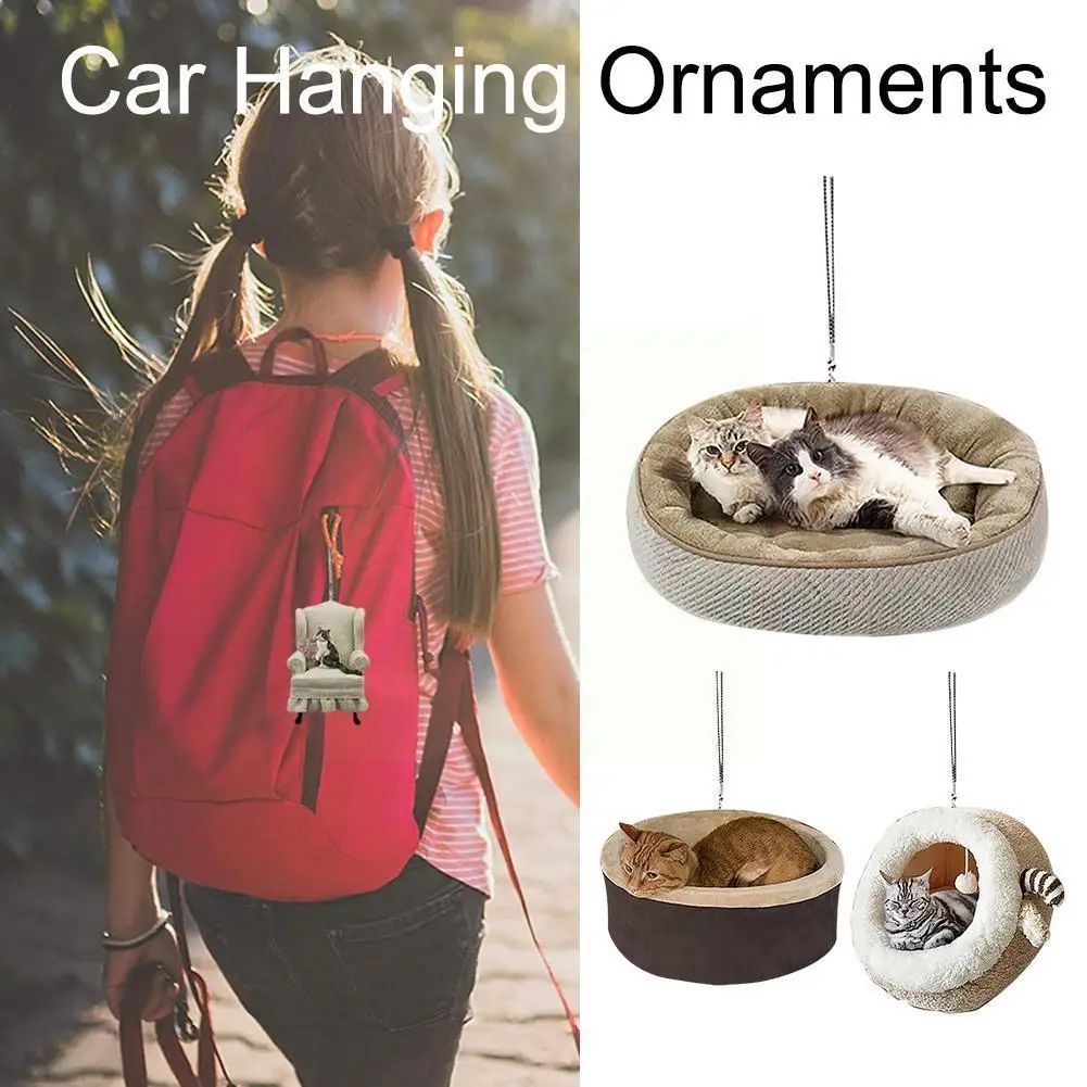 

Подвеска в виде летающего автомобиля, подвеска на заднюю стену из мультяшной ткани, милое украшение для автомобиля, D4n0