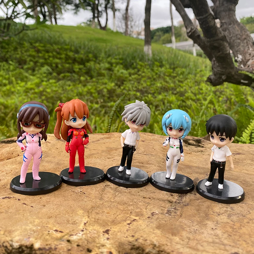 6 см Bandai NEON GENESIS EVANGELION EVA Q Posket Asuka Langley Soryu аниме персонажи экшн ПВХ коллекционные