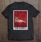 Хлопковая футболка с изображением кота, карты Таро, смешного мема, хлопковая футболка премиум-класса, женская футболка в стиле панк