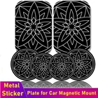 Универсальная металлическая пластина для магнитной фотомагнитной тонкой наклейки дисковый Магнитная пластина железные листы для автомобильного крепления смартфона