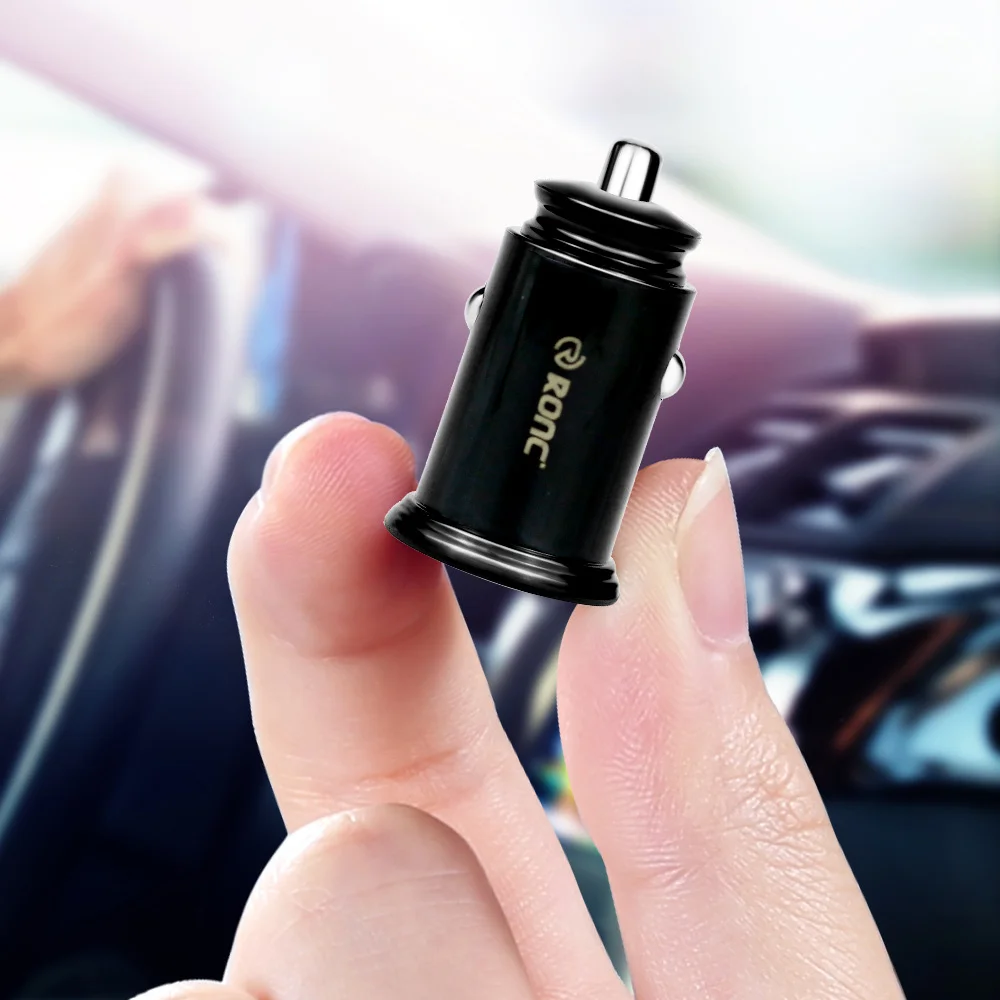

30W Mini Car Charger for iPhone Huawei Xiaomi Mobile Phone Adapter QC 3.0 PD Fast Charging USB Type C Portable Chargers in Car