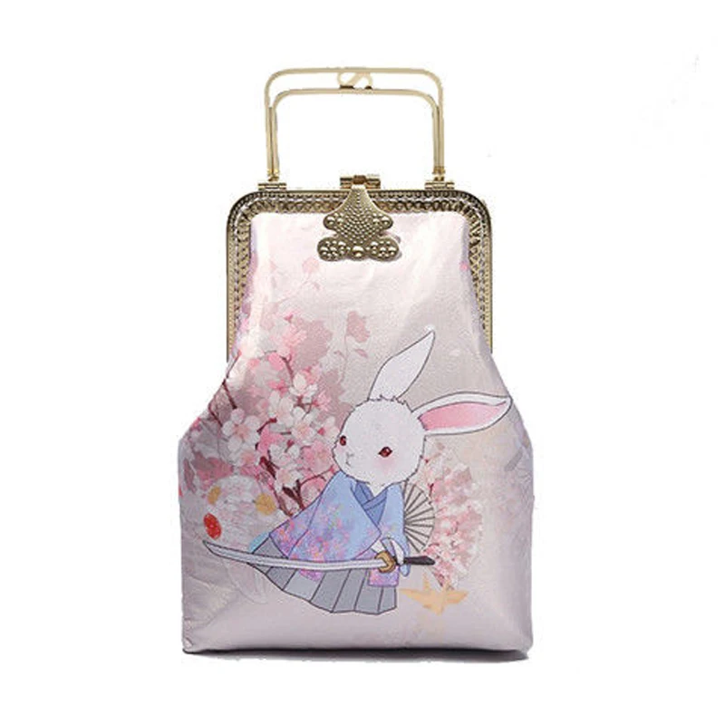 

Vintage Pure Handmade Japan Style Phone Bags 2021 New Hand Lock Shell Women's Handbags Purses Chain Women Shoulder Crossbody Bag
