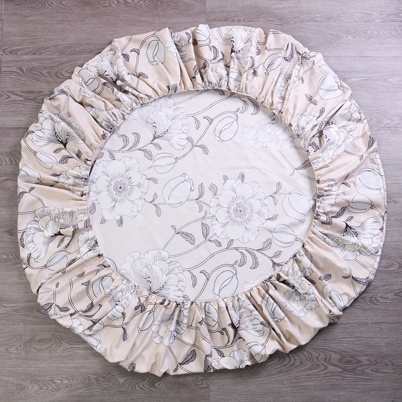 Эластичная простыня с принтом мягкий чехол для матраса новый дизайн льняные