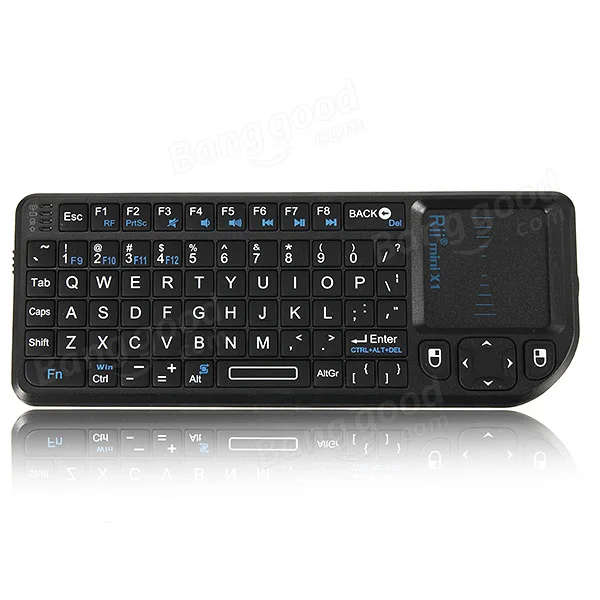 

Rii Mini X1 2.4G Wireless Air Keyboard with Mouse Touchpad