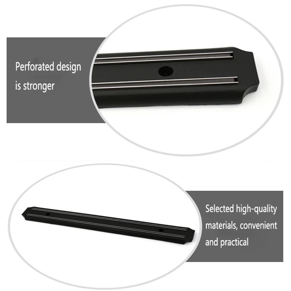 

55CM Magnetic Knife Holder Wall Mount Knife Rack for Plastic Block Magnet Knife Holder Kitchen Accessories Utensil Organizer