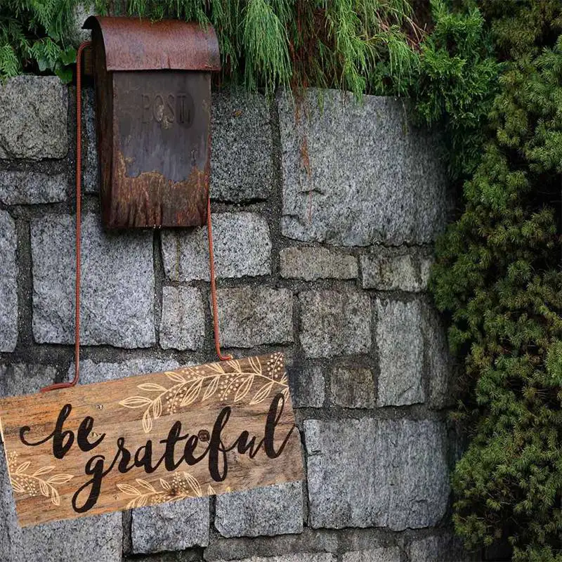 

2021 New Friendship Wooden Pendant Welcome Coffee Design Wooden Sign Ornament Home Bar Cafe Door Hanging Decorative