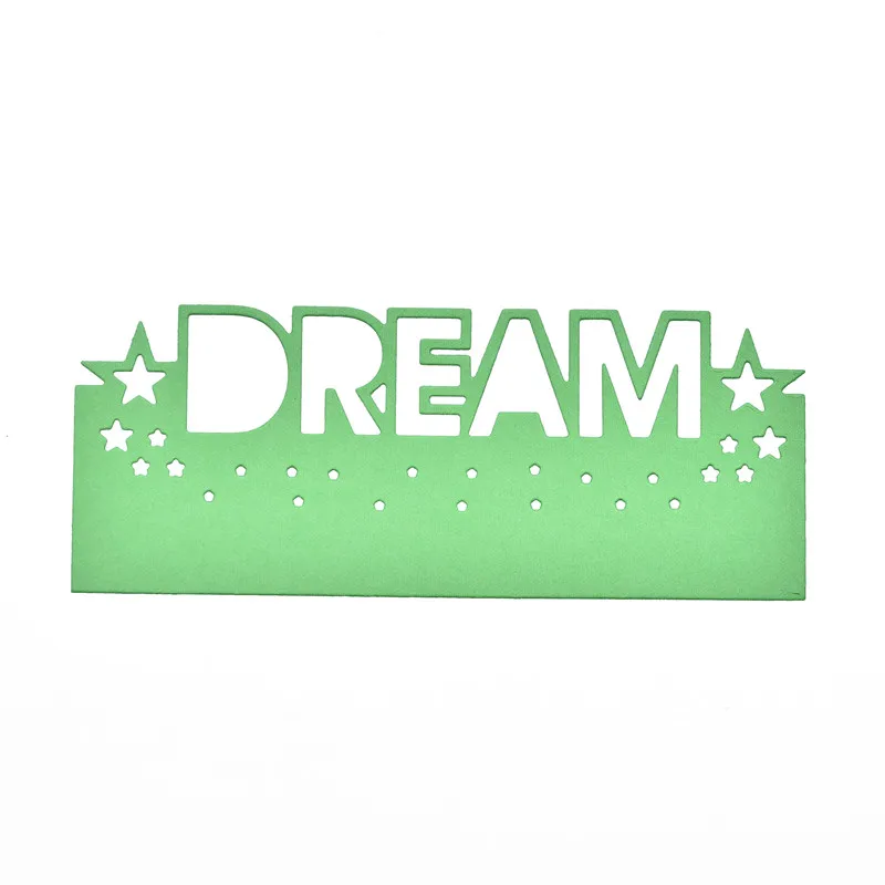 GJCrafts Dream Star Border Metal Cutting Dies Stencils for DIY Scrapbooking Embossing Paper Cards Die Photo Album Making | Дом и сад
