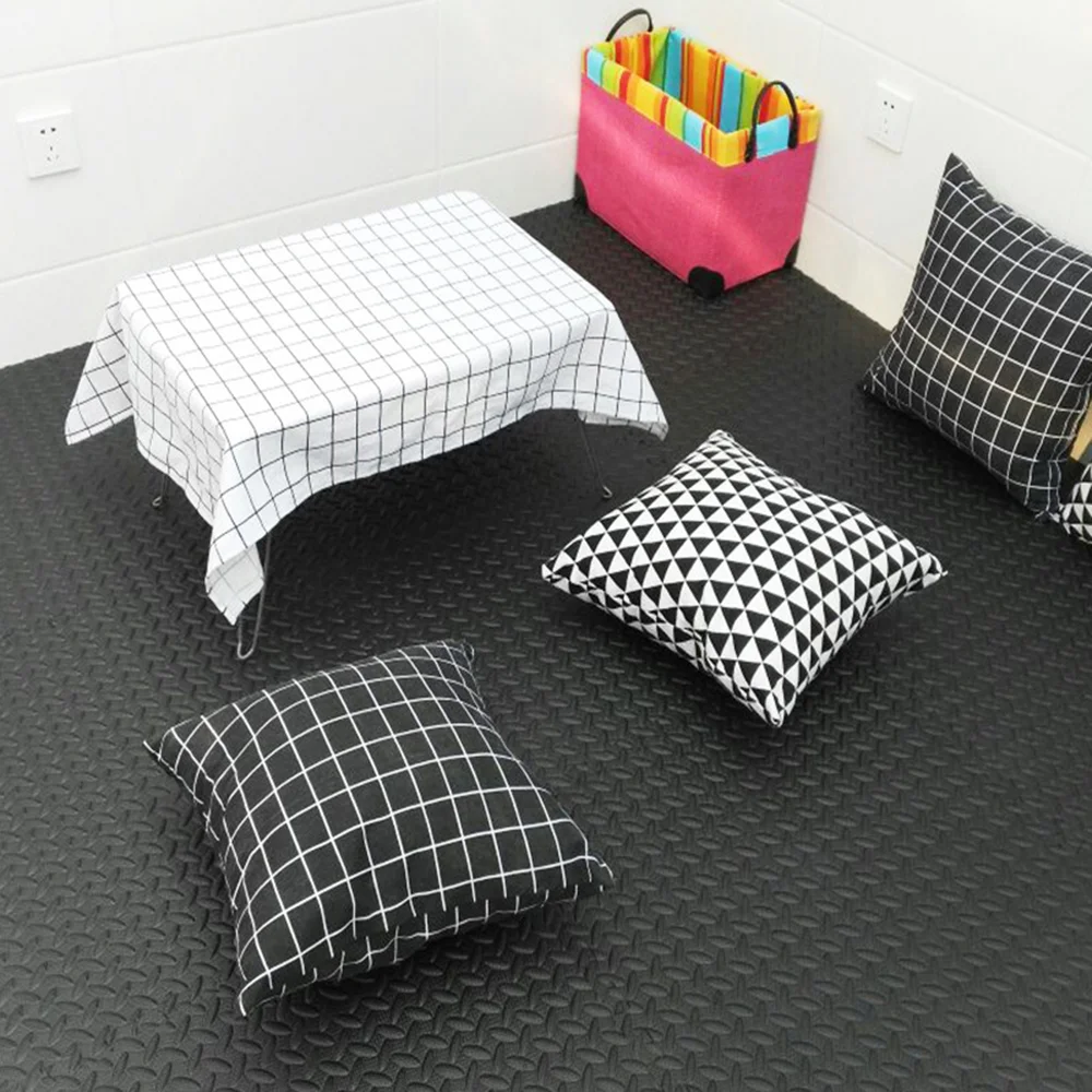 

12PCS 30*30*1.0cm Thicken Floor Mat Protective EVA Cushion Home Flooring Mats Anti-slip Foam Exercise Mat for Indoor