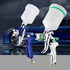 Профессиональный пистолет для покраски JUNEFOR HVLP, аэрограф 0,81,01,41,72,0 мм, сопло, Аэрограф Для покраски автомобиля, пневматический инструмент