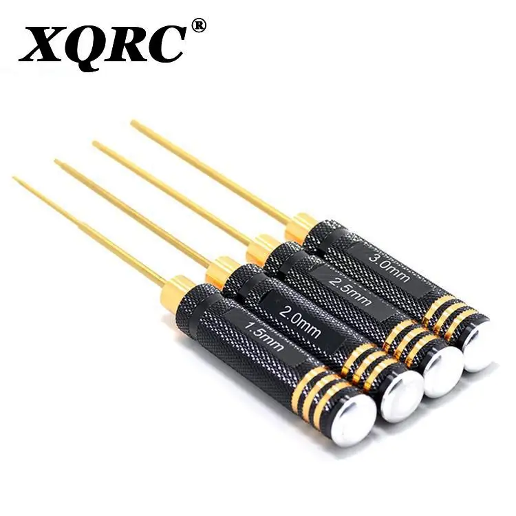 XQRC 1.5 / 2.0 2.5 3.0 mm titanium plated hexagon screw driver tool set 4.0 5.5 7.0 8.0 nut sleeve