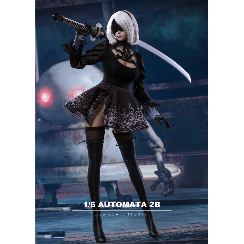 1/6 сексуальный женский робот голова скульптуры костюм Модель аксессуары для