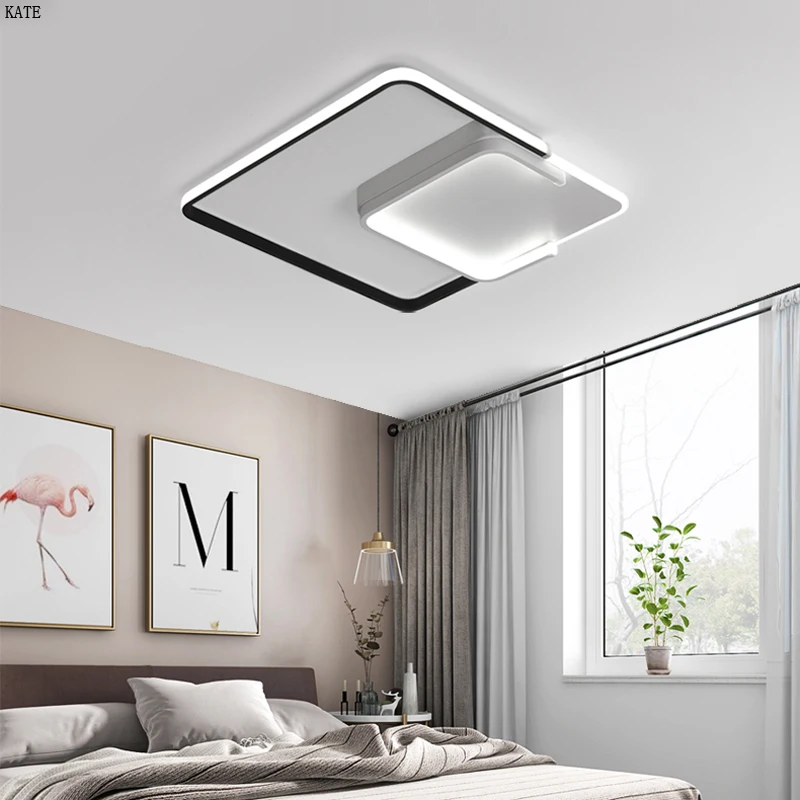 

Nordic modern minimalist LED ceiling lamp dimmable light with living room bedroom study home decoration lamps
