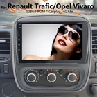 Автомагнитола на Android 12, мультимедийный видеоплеер для Opel Vivaro B Renault Trafic Fiat Talento Nissan Nv300, GPS Авторадио, головное устройство