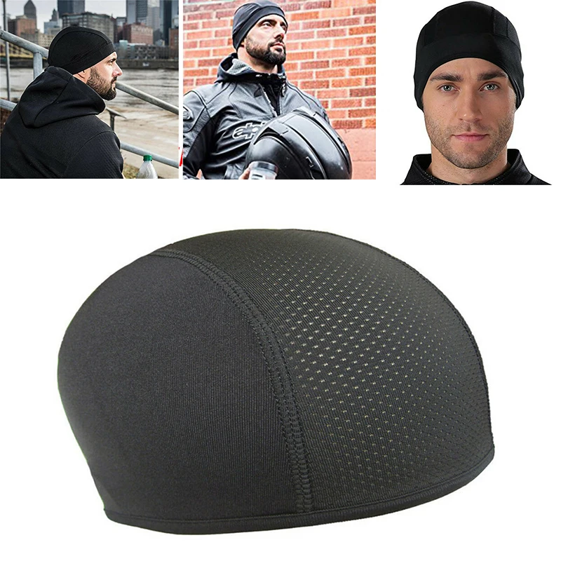 Шапка для мотоцикла с защитой от УФ излучения и пота Быстросохнущий шлем