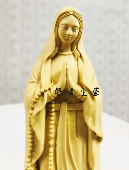Our Lady of Lourdes Boxwood, catcotic Relic, Madonna of Our Lady
