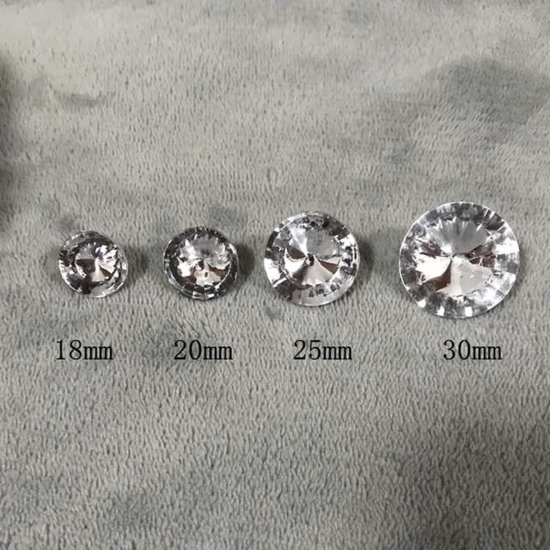 50 шт./лот акриловые стеклянные пуговицы для шитья дивана сделай сам алмазная