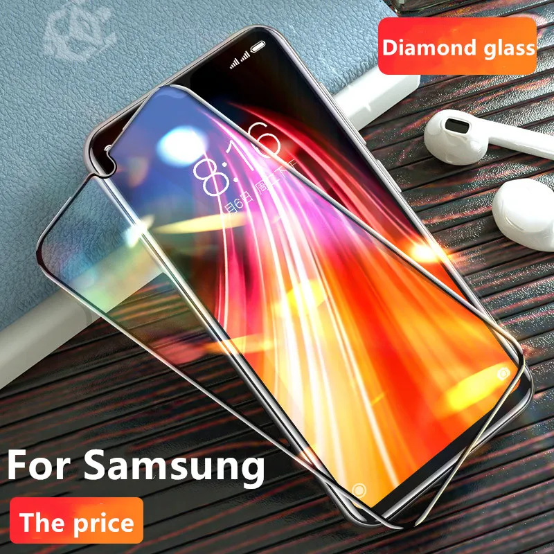 Изогнутое закаленное стекло 9D для Samsung защита экрана Galaxy A30 A50 A10 M10 M20 M30 M40 A40 A60 A70 A80