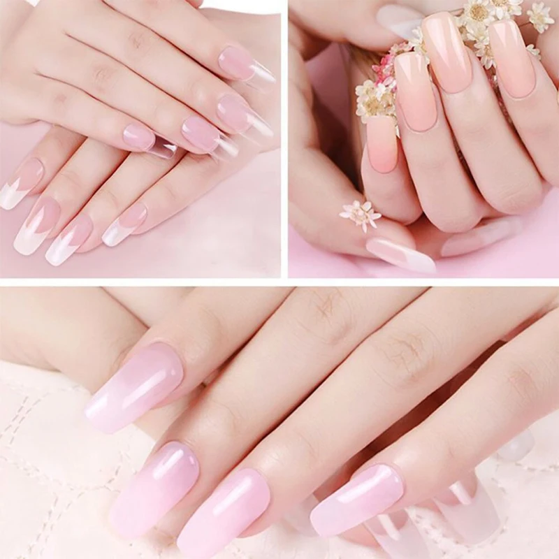 Оптовая продажа гель для ногтей 16 цветов французского маникюра сделай сам жвачка