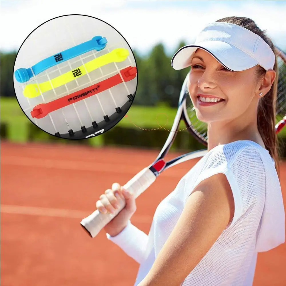 Tennis Racket Shock Absorber Long Squash Shockproof Vibration Dampeners Damper W9V7 | Спорт и развлечения
