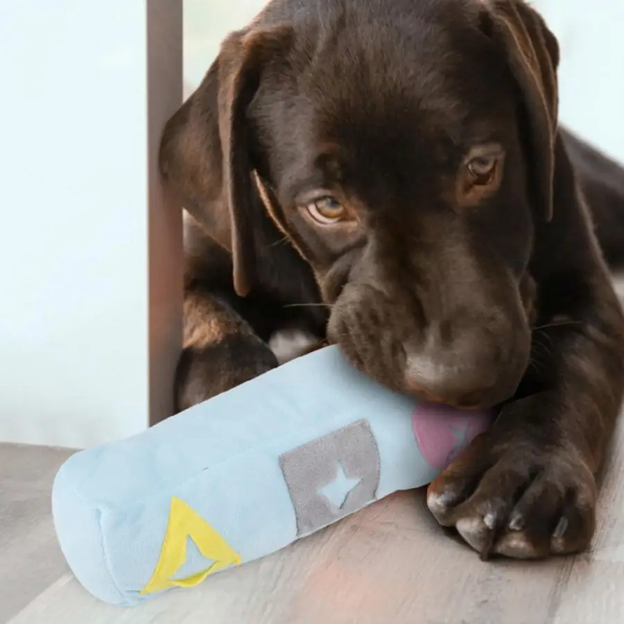 Игрушка для собаки плюшевая тренировка жевания домашних животных чистка зубов