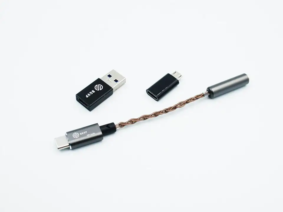 BGVP T01 Type-C до 3 5 мм/2 мм 32 бит/384 кГц DSD64/128 HiFi DAC усилитель для наушников | Электроника