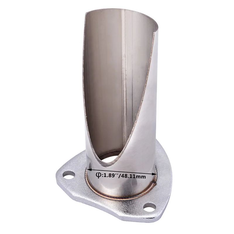 Выхлопная труба из нержавеющей стали 2 дюйма с пультом ДУ | Автомобили и мотоциклы