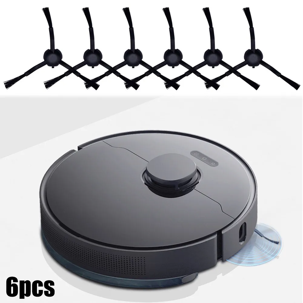 

6X Side Brush Spare Parts For Dreame Bot Z10 Pro L10 Plus Vacuum Cleaner Home Cleaning Sweeping Machine Side Brush Accessories
