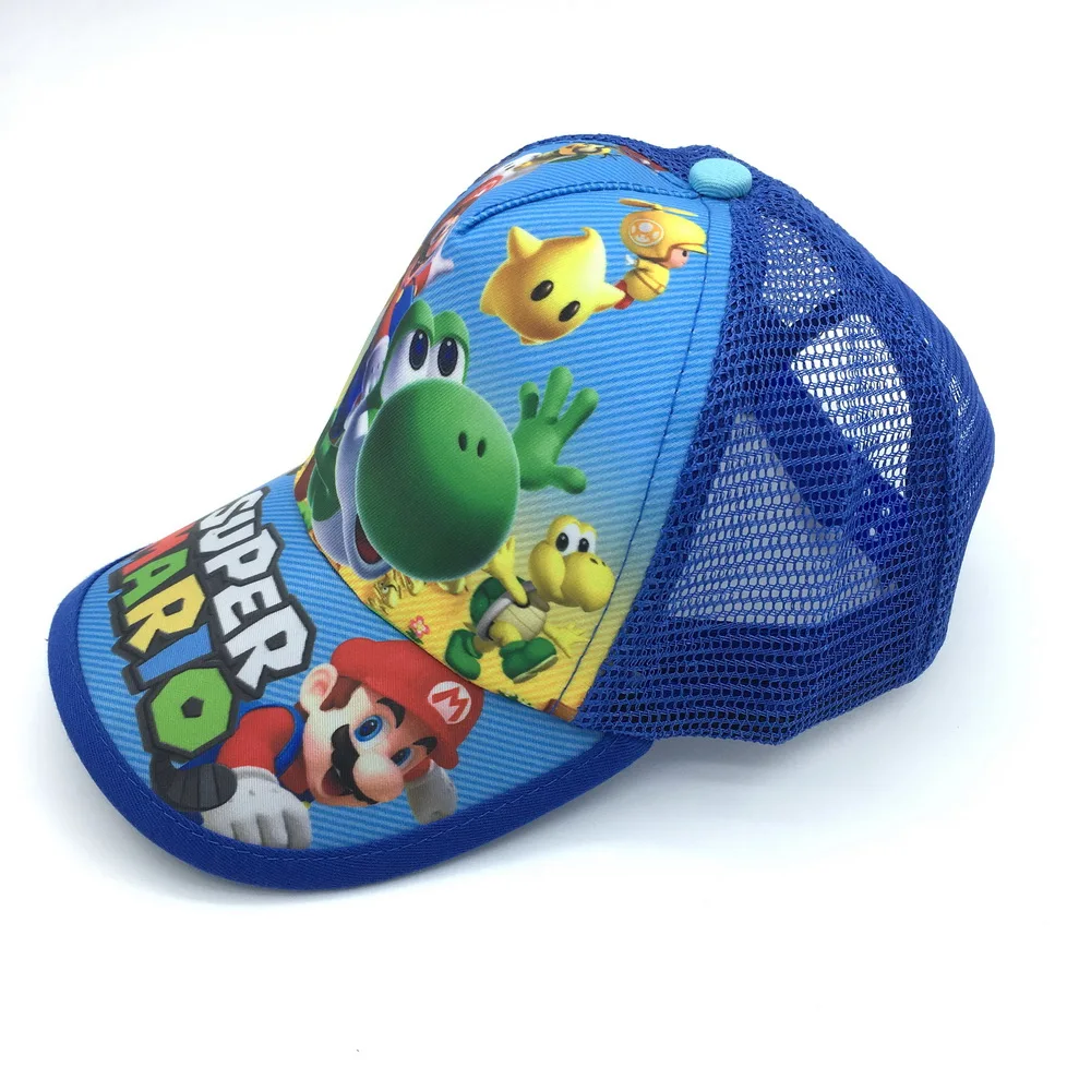 Милый водопроводчик Марио Детская Повседневная летняя шляпа от солнца