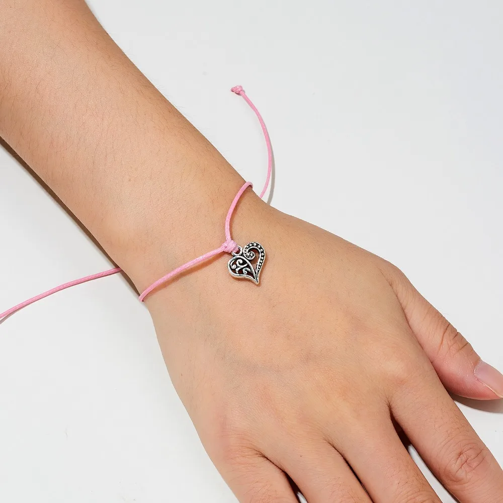 Belleper Make a Wish/Friendship/Mom Love Card Turtle Adjustable Fashion High Quality Bracelet Charm Female New Unique Jewelry